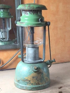 Lámpara de presión de parafina Bialaddin original vintage modelo 310. K810 - Imagen 1 de 13