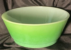 Vintage Green Fire King Anchor Hocking Small Bowl 5” x 2.5” + Bonus Peach Bowl! - Picture 1 of 11