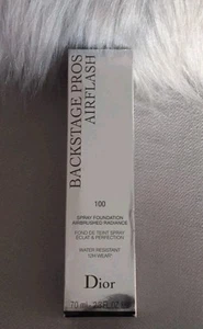 BNIB - FULL SIZE 70ml, DIOR PROS AIRFLASH; DIOR SPRAY FOUNDATION IN - 100 IVORY. - Picture 1 of 24