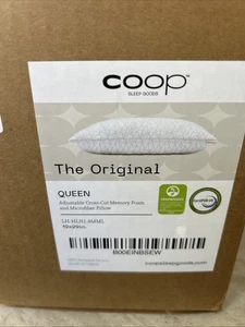 COOP "The Original" verstellbarer Cross Cut Memory Foam und Mikrofaser -- Queen - Bild 1 von 6