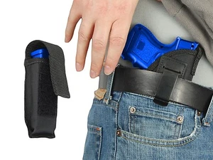 New Barsony IWB Gun Holster + Mag Pouch for Colt 380 Ultra-Compact 9mm 40 45 - Picture 1 of 11
