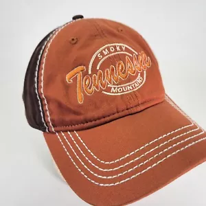 Smoky Mountains Mütze Cap Tennessee Great Orange Braun Verstellbar - Bild 1 von 7