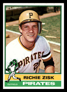 1976 Topps Richie Zisk  Pittsburgh Pirates #12 VG-EX