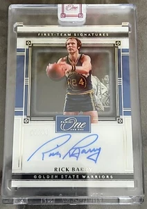 2020-21 Panini One and One First Team Signatures /99 - Rick Barry - Warriors - Imagen 1 de 2