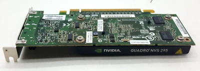 578226-001 HP NVIDIA Quadro NVS 295  256MB Video Graphics Card - Image 1 of 4