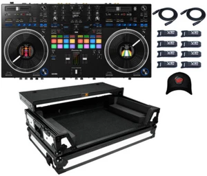 Pioneer DDJ-REV7 Serato DJ Pro Scratch-Style Controller + XS-DDJREV7WLTWH Case - Picture 1 of 6