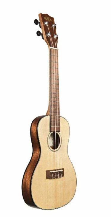 Kala KA-SSTU-C Solid Spruce Travel Concert Ukulele - Image 1 of 1