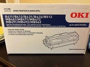 Oryginalny czarny bęben obrazowy Oki 44574301 B411 B412 B431 B432 B512 MB461 MB471 MB472 - Zdjęcie 1 z 1