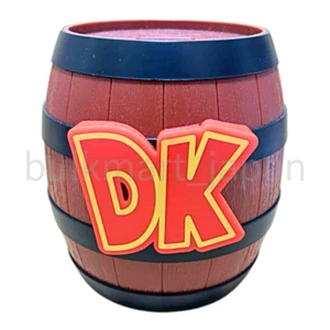 Universal Studios Japan Nintendo Donkey Kong Piggy bank Barrel Super Mario World - Picture 1 of 5