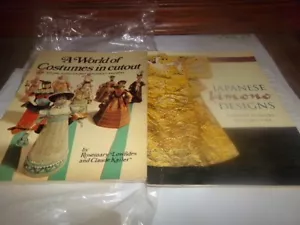 Lotto 2 Costumi Vintage da Ritagli Libri Costumi Epoca Spagna Kimono Giapponese - Foto 1 di 20