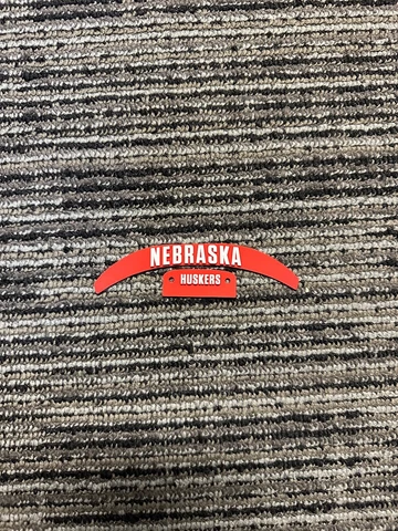 MINI Nebraska Cornhuskers Football Helmet Speed 3D Bumpers Cover