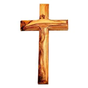 Olivenholz Kreuz Made in Bethlehem Jerusalem 25 cm / 9,84 inch - Bild 1 von 2