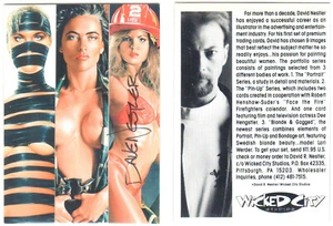 The Art of David Nestler - Blonde & Gagged - signed promo - Picture 1 of 1
