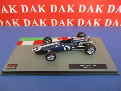 Die cast 1/43 Modellino Auto F1 Eagle MKI 1967 D. Gurney - Immagine 1 di 4