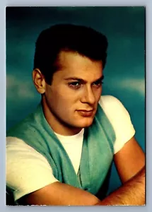 Postcard Vtg Famous People Celebrity Tony Curtis Actor 4x6 - Picture 1 of 2