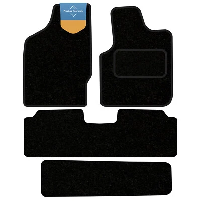 Fits Seat Alhambra 1995-2006 Fully Tailored Carpet Car Floor Mat Black - Image 1 of 4