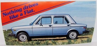 Fiat 128 1978 sedán de 4 puertas concesionario postal promocional grande original Foto 1 de 2