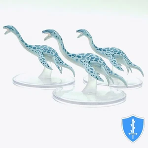 Miniatura de dinosaurio Plesiosaurus x3 - Mares y costas #32 D&D Icons of the Realms - Imagen 1 de 1