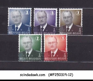 BELGIUM - 2007 KING ALBERT II SG#4113-4117 - 5V - MINT NH - Foto 1 di 1