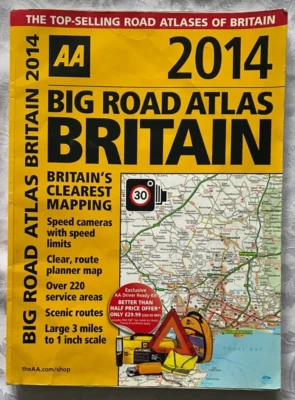 AA BIG ROAD ATLAS OF BRITAIN 2014 - Image 1 of 2