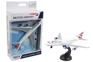 5.75 Inch Boeing 747 British Airways 1/484 Scale Diecast Airplane Model - Picture 1 of 6