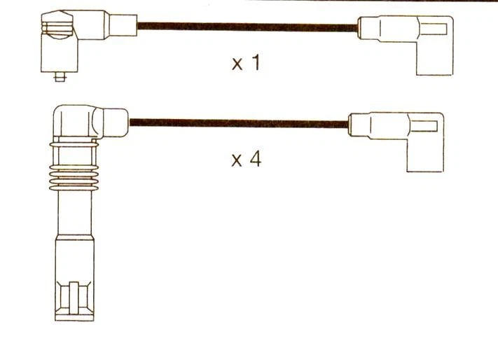 Seat Cordoba Mk1 1.4inj 16v Formula Power 10mm RACE PERFORMANCE Lead Set  - image 1 of 1