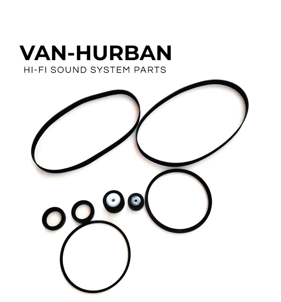 Voll Kit Zahnriemen Umlenkrollen Spannrolle AIWA XK-S9000 Belt Kassette And Roll