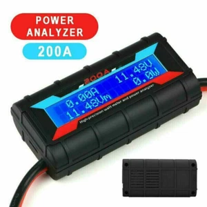 200A LCD Digital Hochpräzise AMP Watt Meter RC Akku Solar Power Analyser USA - Bild 1 von 7