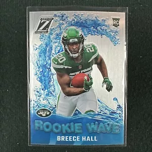2022 Panini Zenith π Breece Hall Rookie Wave Prizm #RW-BH NY JETS - Picture 1 of 2