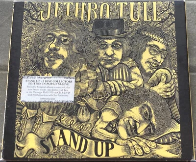 Jethro Tull - STAND UP - 2CD + DVD - Deluxe Edition - Box Set 2010 - NM! - Bild 1 von 4