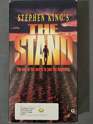 the stand VHS horror movie stephen king 2 tapes - Image 1 of 4