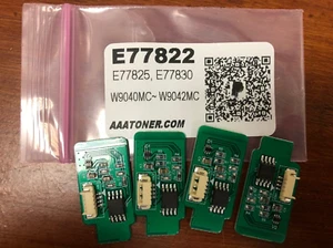 4 Tonerchips für HP Managed Flow E77822, E77825, E77830 (W9040MC ~ 42) Mine - Bild 1 von 2