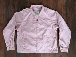VTG London Fog Outdoor Rose Pink Women's Sz 11/12 Full Zip Jacket Coat USA Made - Picture 1 of 22