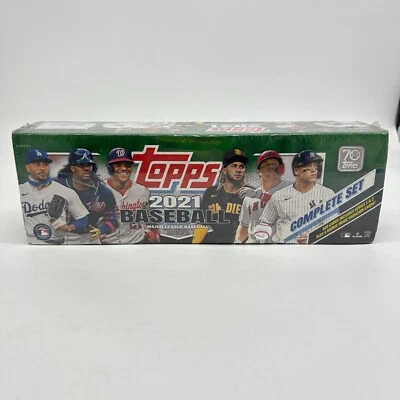 2021 Topps MLB Baseball 660 Cards Complete Set SEALED Series 1 & 2