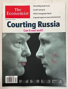 Economist magazine February 2017, "Courting Russia," Trump - Picture 1 of 3