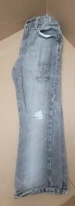 Baby Gap Boys Size 4 Years Faded Black Pants Race Car Jeans - Picture 1 of 7