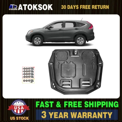 For Honda CR-V 2007-2014 2.4L Auto Engine Splash Shield Cover Mud Flaps — 第 1/4 张图片