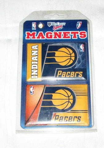 INDIANA PACERS 2-PACK MAGNET SET #02 - NEW Cover