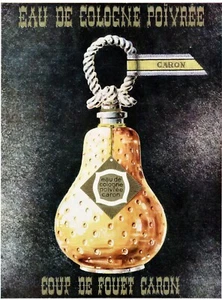 CARON-PROFUMI-FRANCIA-COUP DE FOUET-1957-grafica pubblicitaria-vintage - Imagen 1 de 1