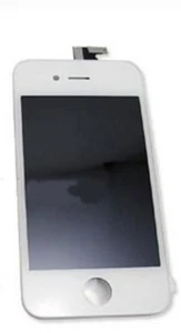 iPhone 4S LCD Display Unit (inc Digitizer Touchpad / Front Glass Cover) in White - Picture 1 of 1