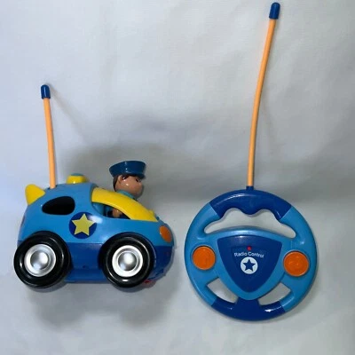 My First Cartoon RC Toddler Police Car Radio Remote Control Toy Works see video - Image 1 of 4