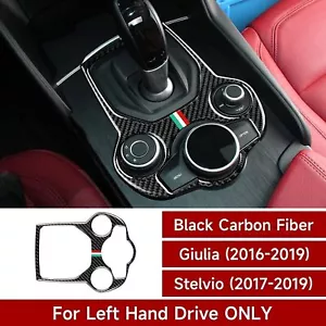 Car Gear Stick Sticker Center Console Decoration Alfa Romeo Giulia Stelvio - Bild 1 von 7