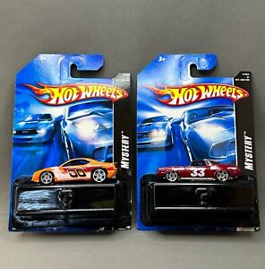 2007 Hot Wheels Mystery Cars "Rapid Transit" & "Plymouth Barracuda" Opened Box