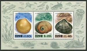 Korea 3357-3358, 3359-3360 ac, 3361 sheets, MNH. Shells 1994. - Picture 1 of 4