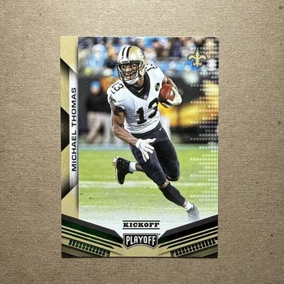 Panini Playoff Green 2019 - Michael Thomas #147 New Orleans Saints Foto 1 de 2