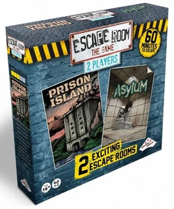 Escape Room The Game 2-Player Pack - Prison Island & Asylum - Picture 1 of 1