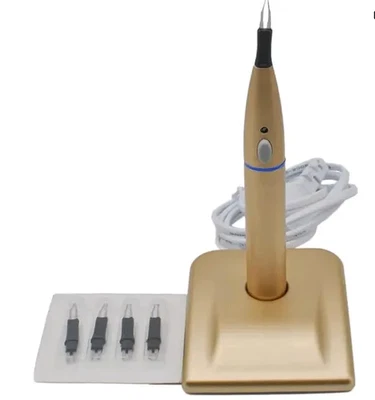 Dental Gutta Percha Points Cutter Endo Cordless Gutta Cutter with 4 Tips Golden - Image 1 of 4