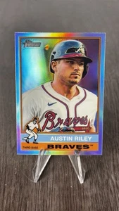 2025 Topps Heritage - Austin Riley #364 Chrome Refractor - Bild 1 von 2