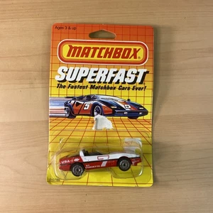 Matchbox '84 Corvette SF13 Chevy Chevrolet Superfast Diecast Vintage 1985 84 - Picture 1 of 4