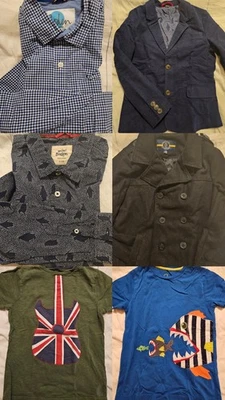 CLOTHING LOT 9-14Y BODEN, INCL. 2 JACKETS, STAR WARS GAP, see desc. 10PC - Image 1 of 4
